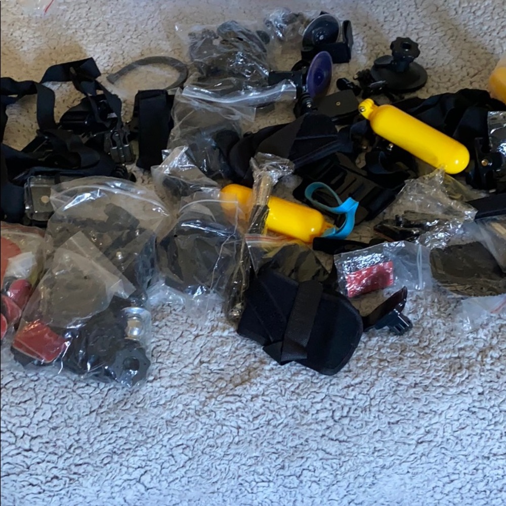LOT OF GOPRO ACCESSORIES